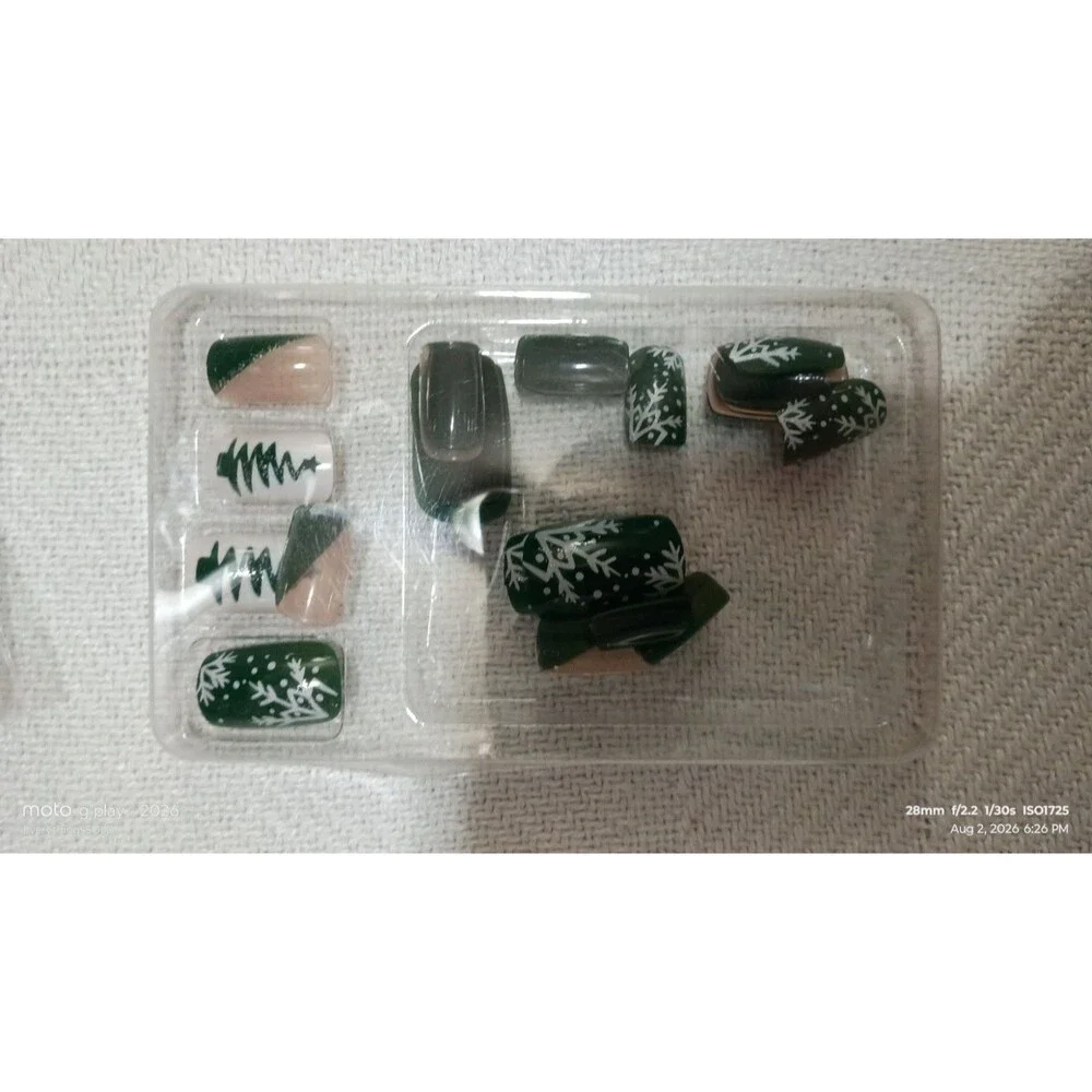 Bulk Set All Different Size Press On Nails with Glue And  Mini Files . NEW!